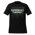 Conspiracy Theorist Glitch Matrix Graphic T-Shirt