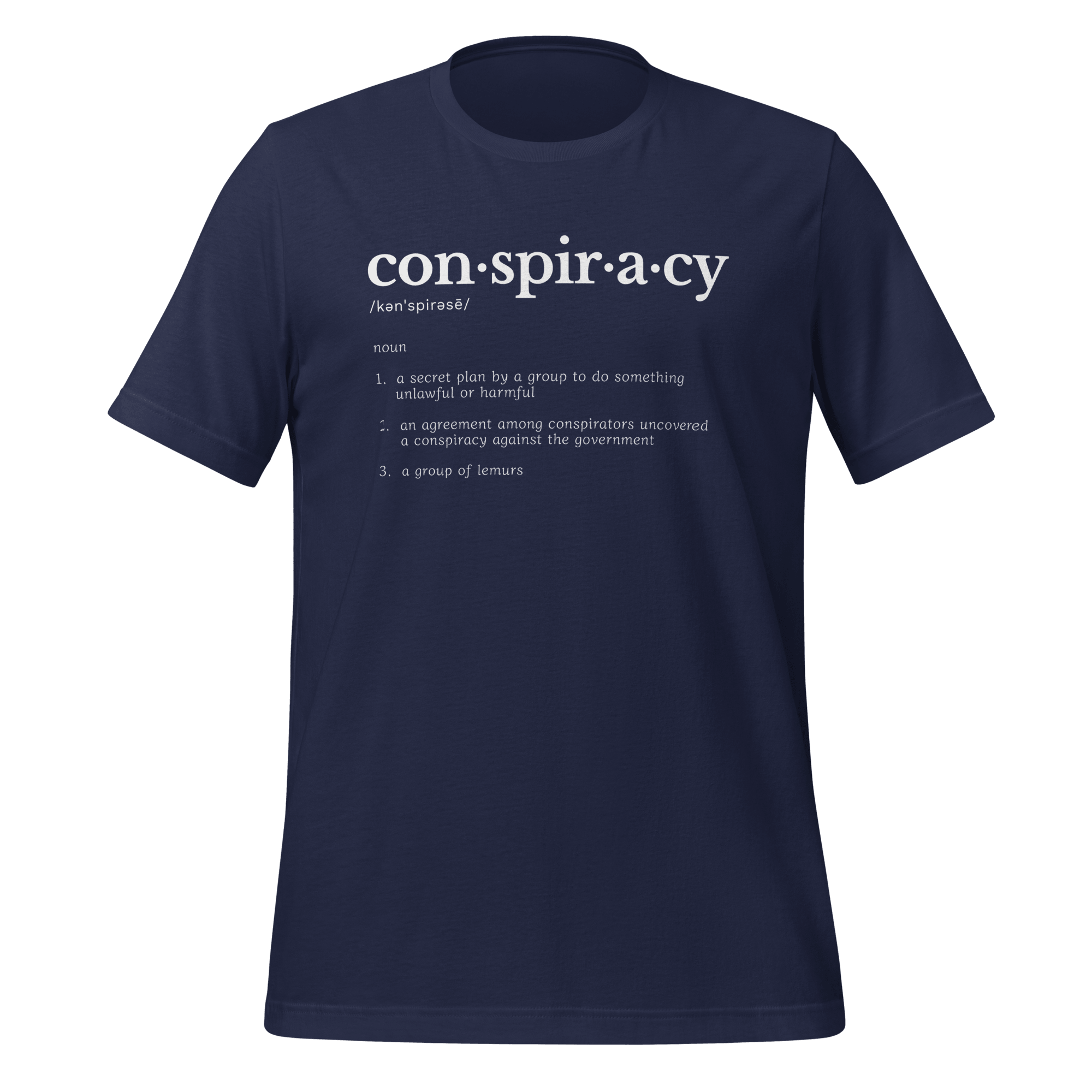 Conspiracy Definition – Dictionary T-Shirt