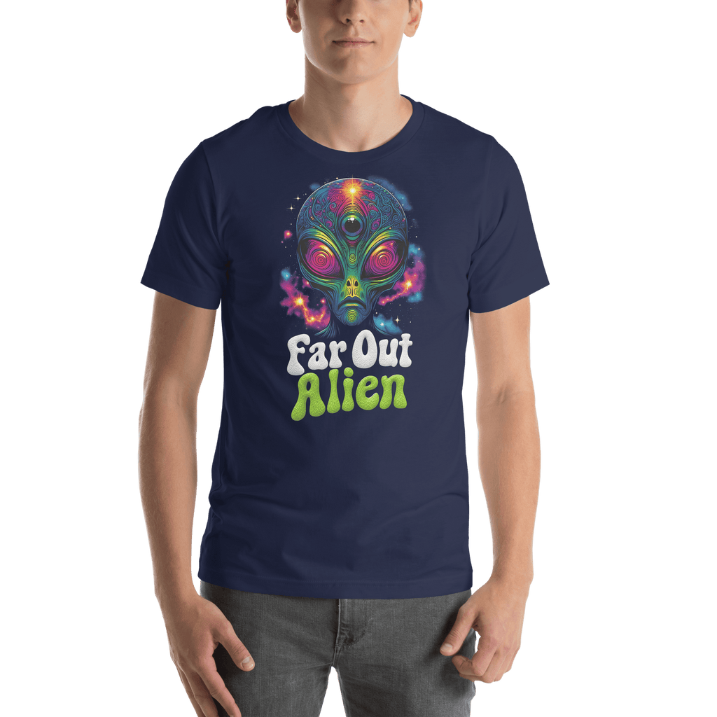 Far Out Psychedelic Alien T-Shirt