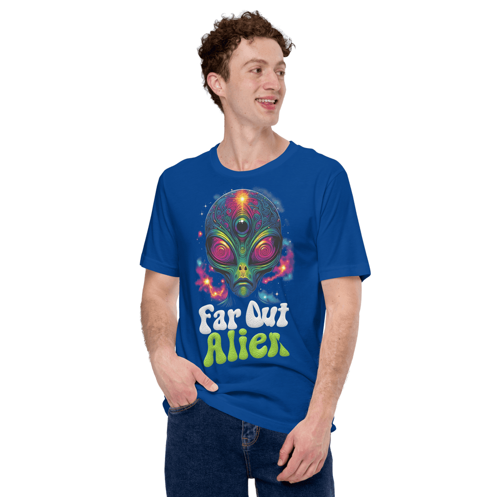 Far Out Psychedelic Alien T-Shirt