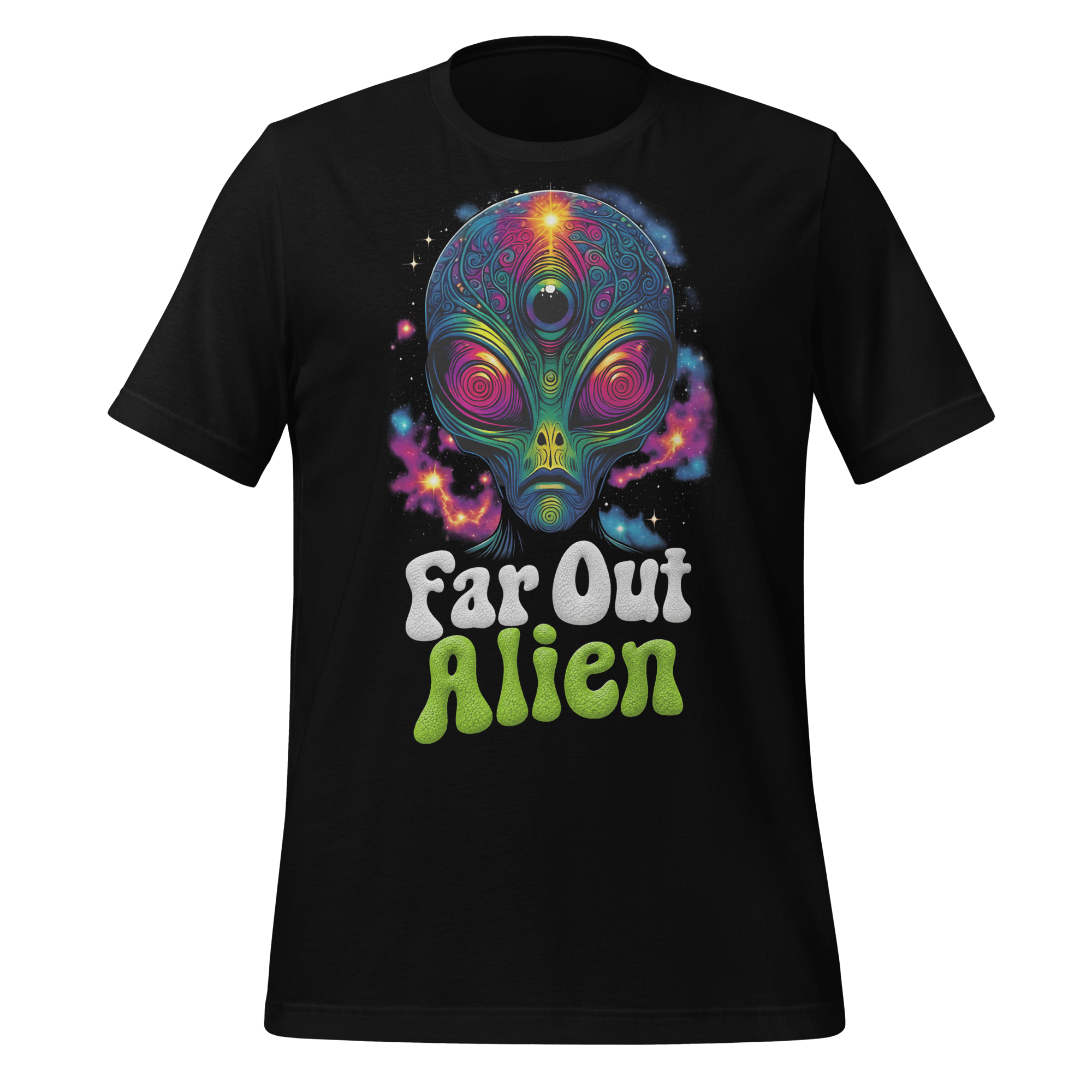 Far Out Psychedelic Alien T-Shirt