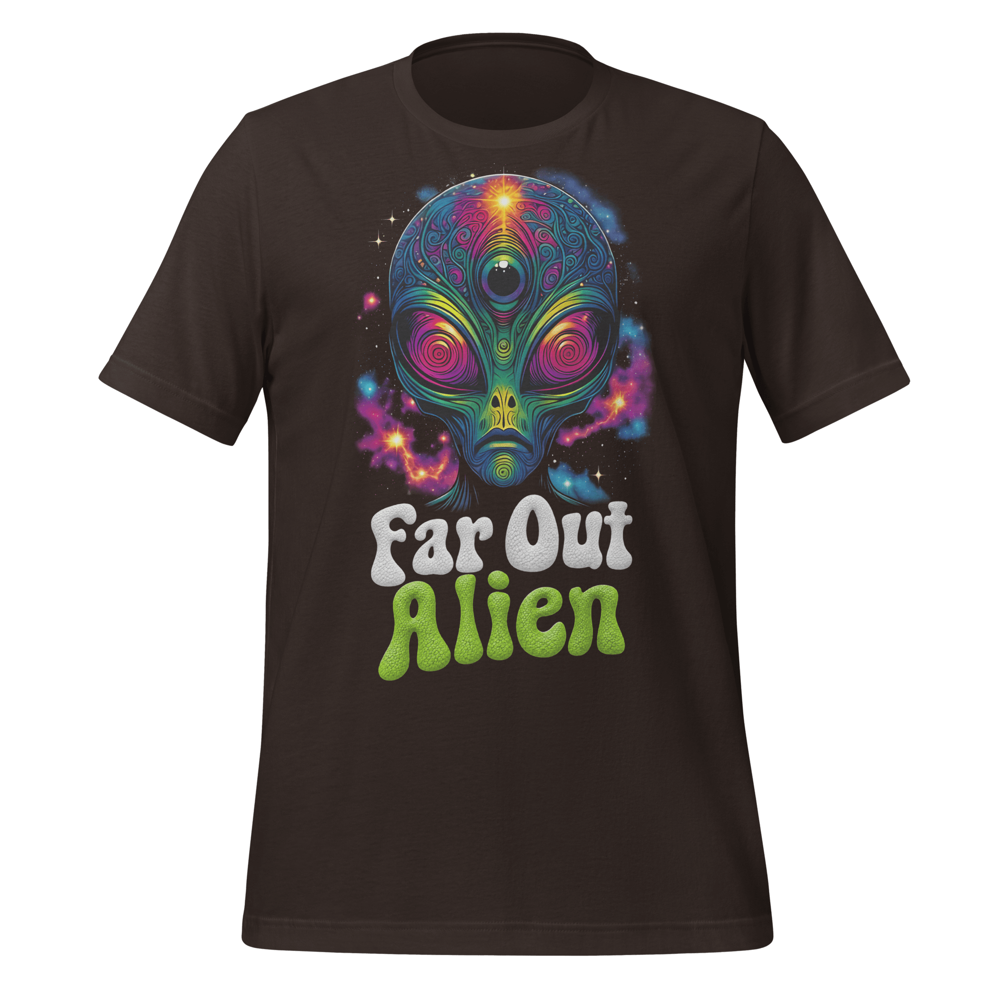 Far Out Psychedelic Alien T-Shirt