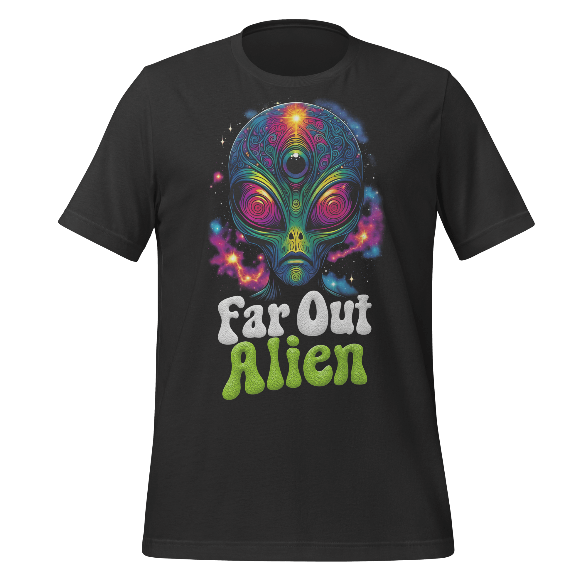Far Out Psychedelic Alien T-Shirt