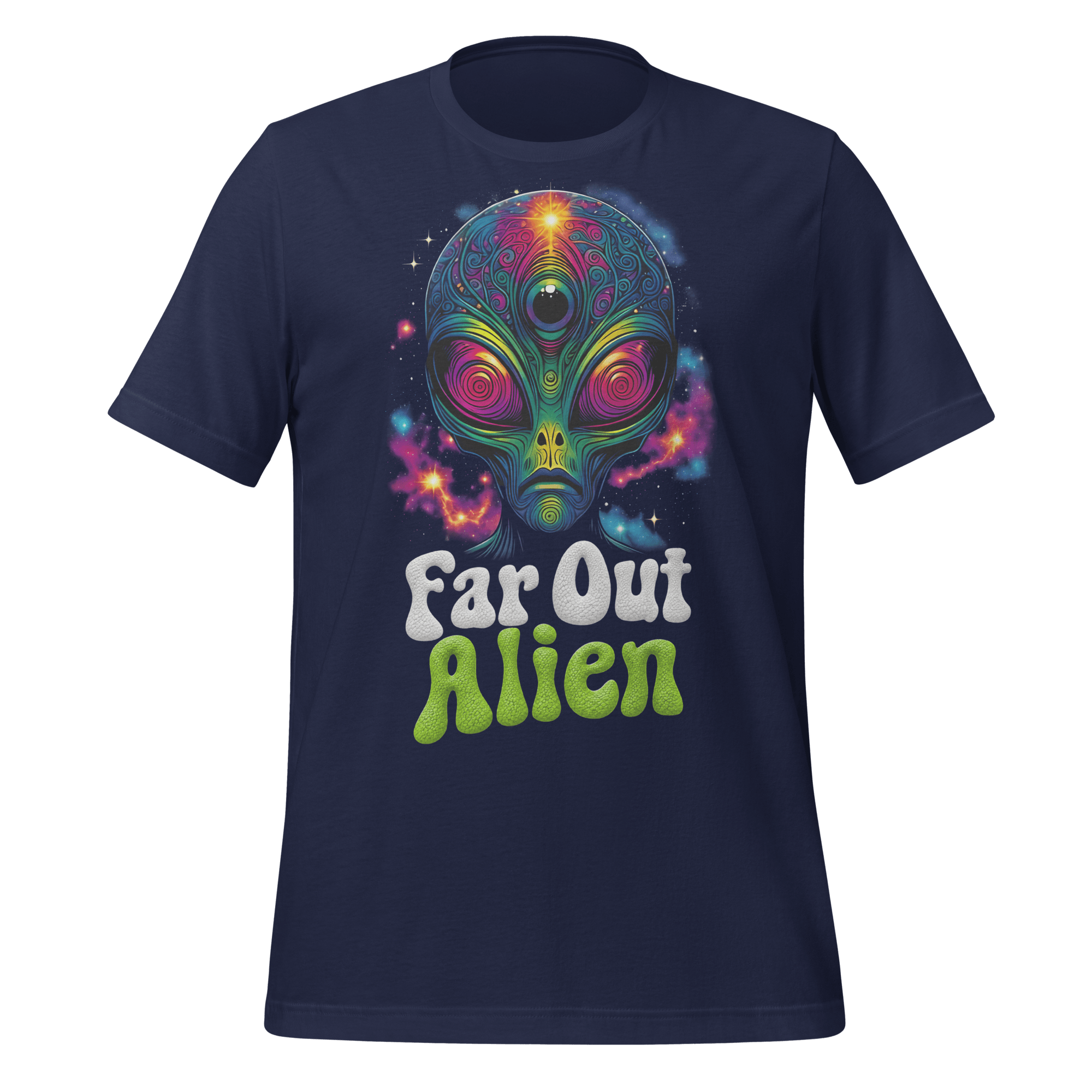 Far Out Psychedelic Alien T-Shirt
