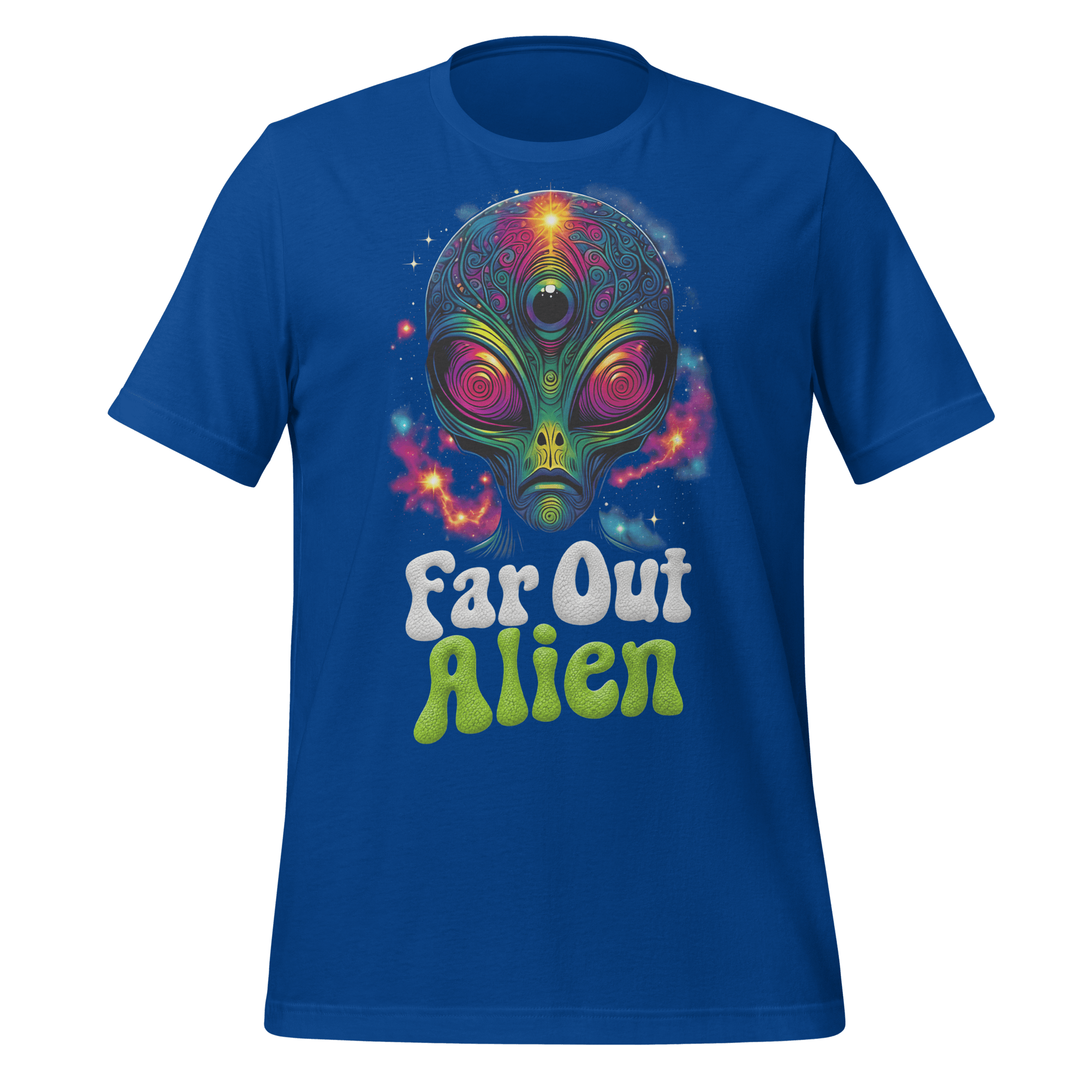 Far Out Psychedelic Alien T-Shirt