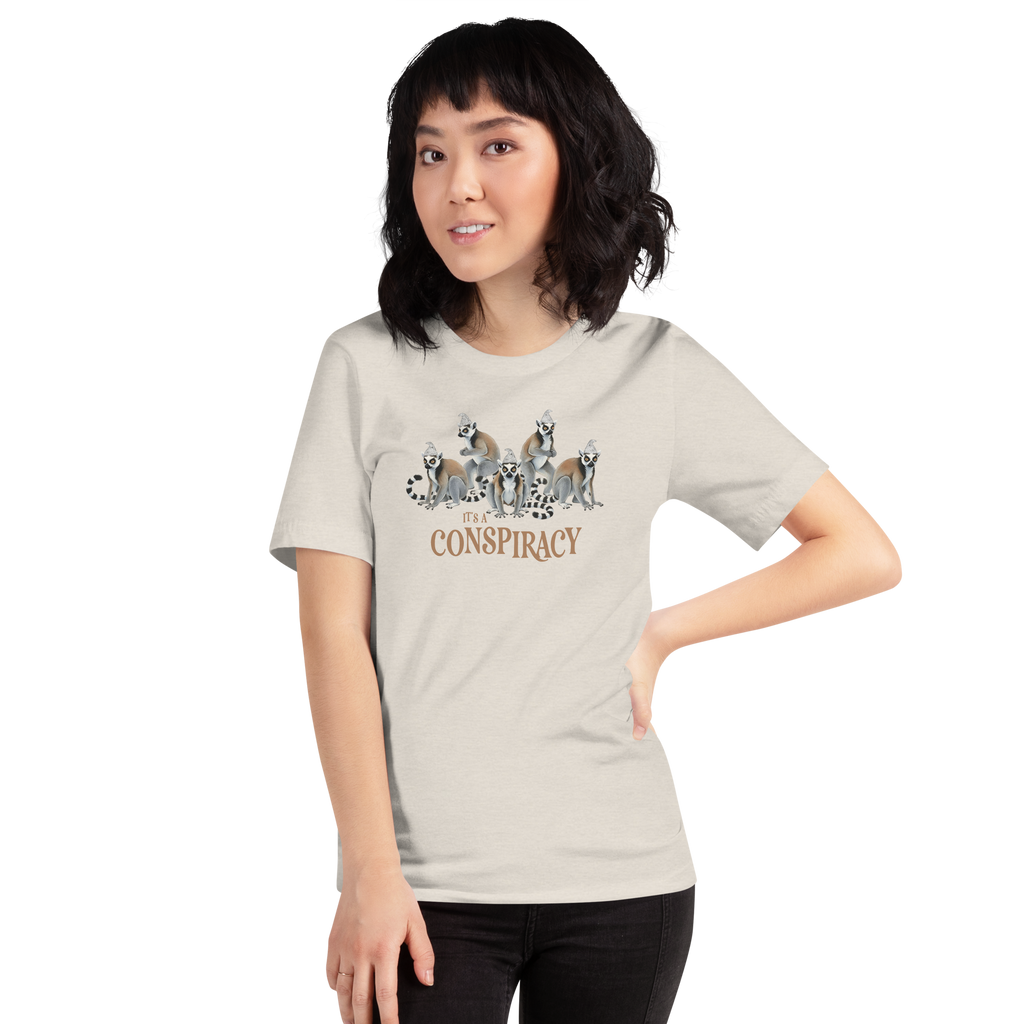 It's a Conspiracy Lemurs T-Shirt