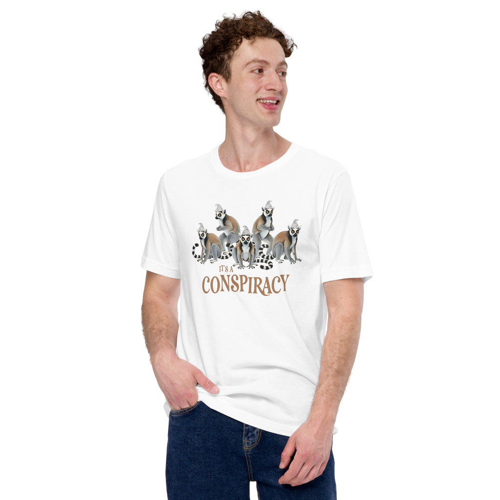 It's a Conspiracy Lemurs T-Shirt