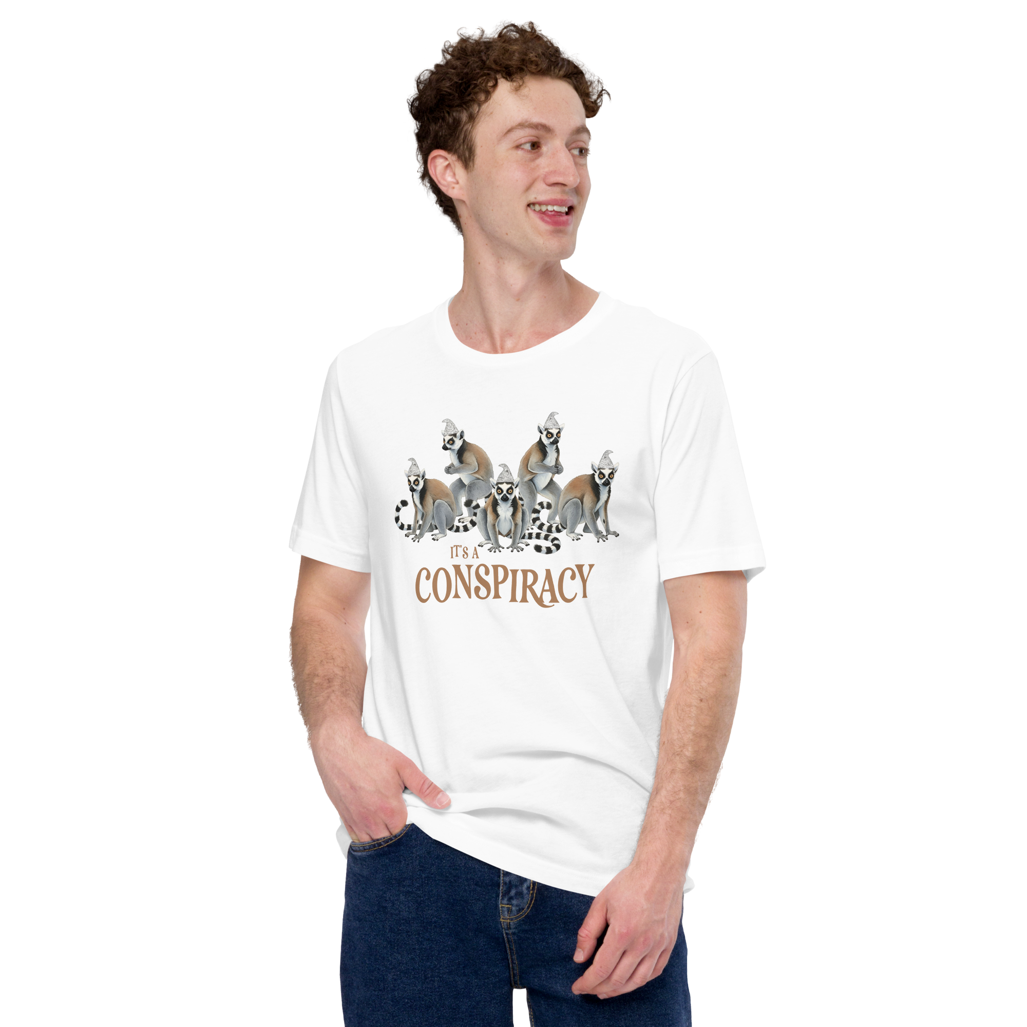 It's a Conspiracy Lemurs T-Shirt