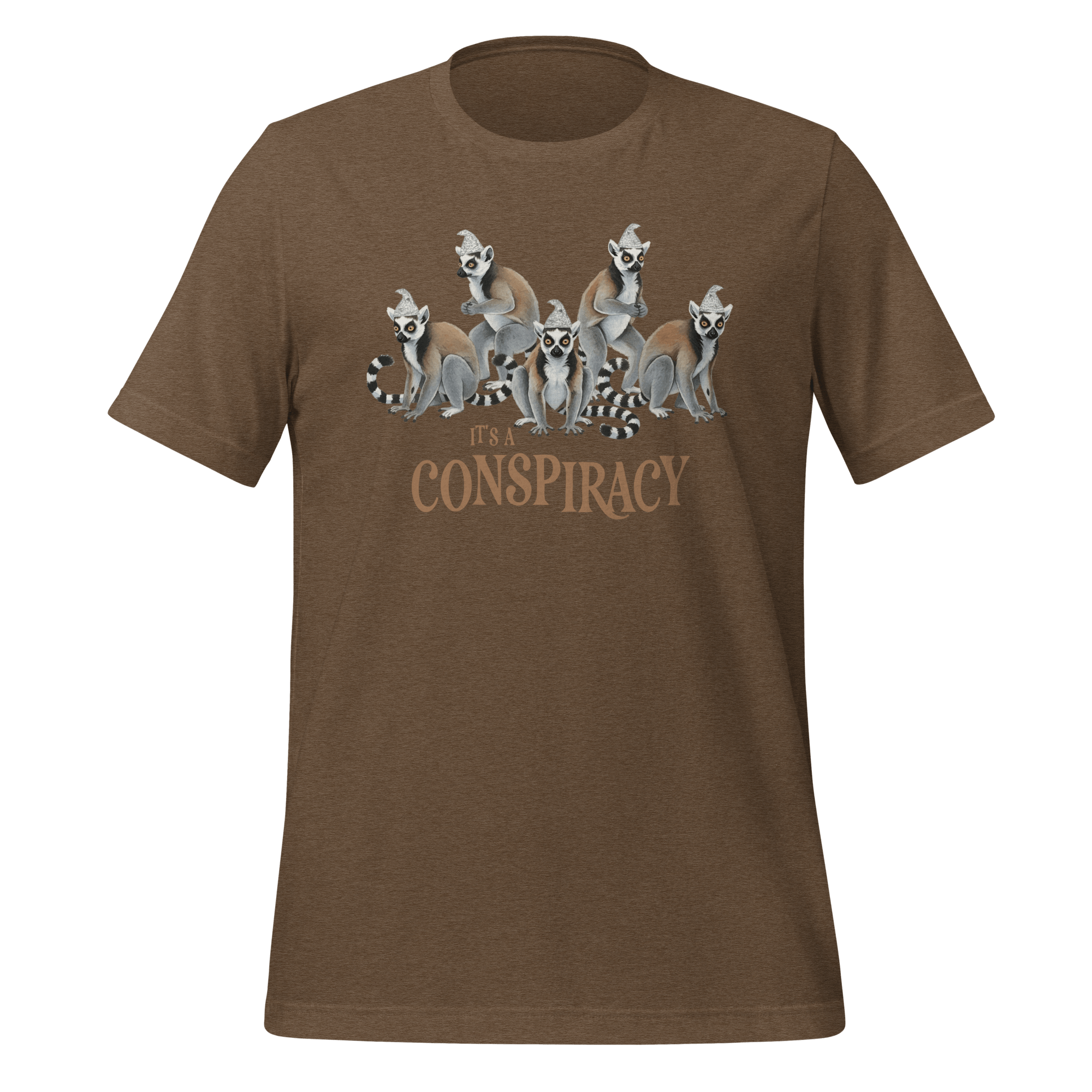 It's a Conspiracy Lemurs T-Shirt