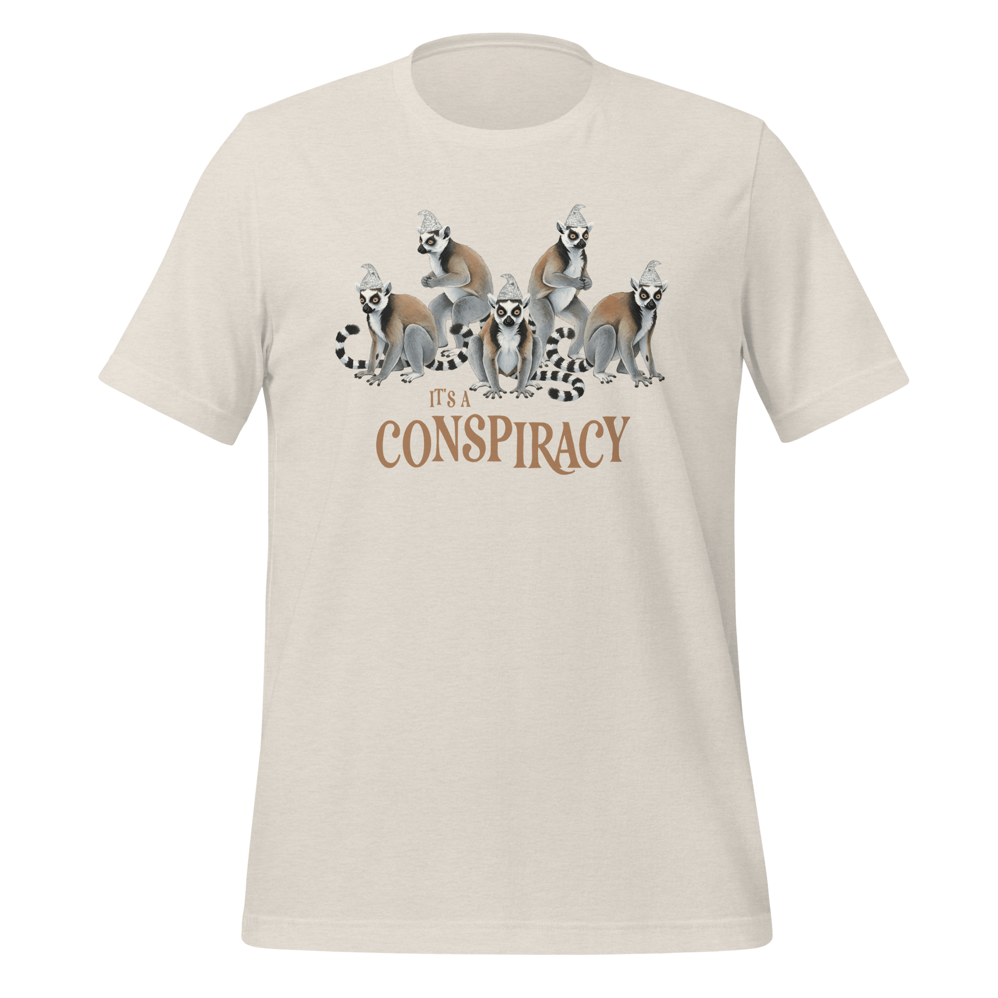 It's a Conspiracy Lemurs T-Shirt