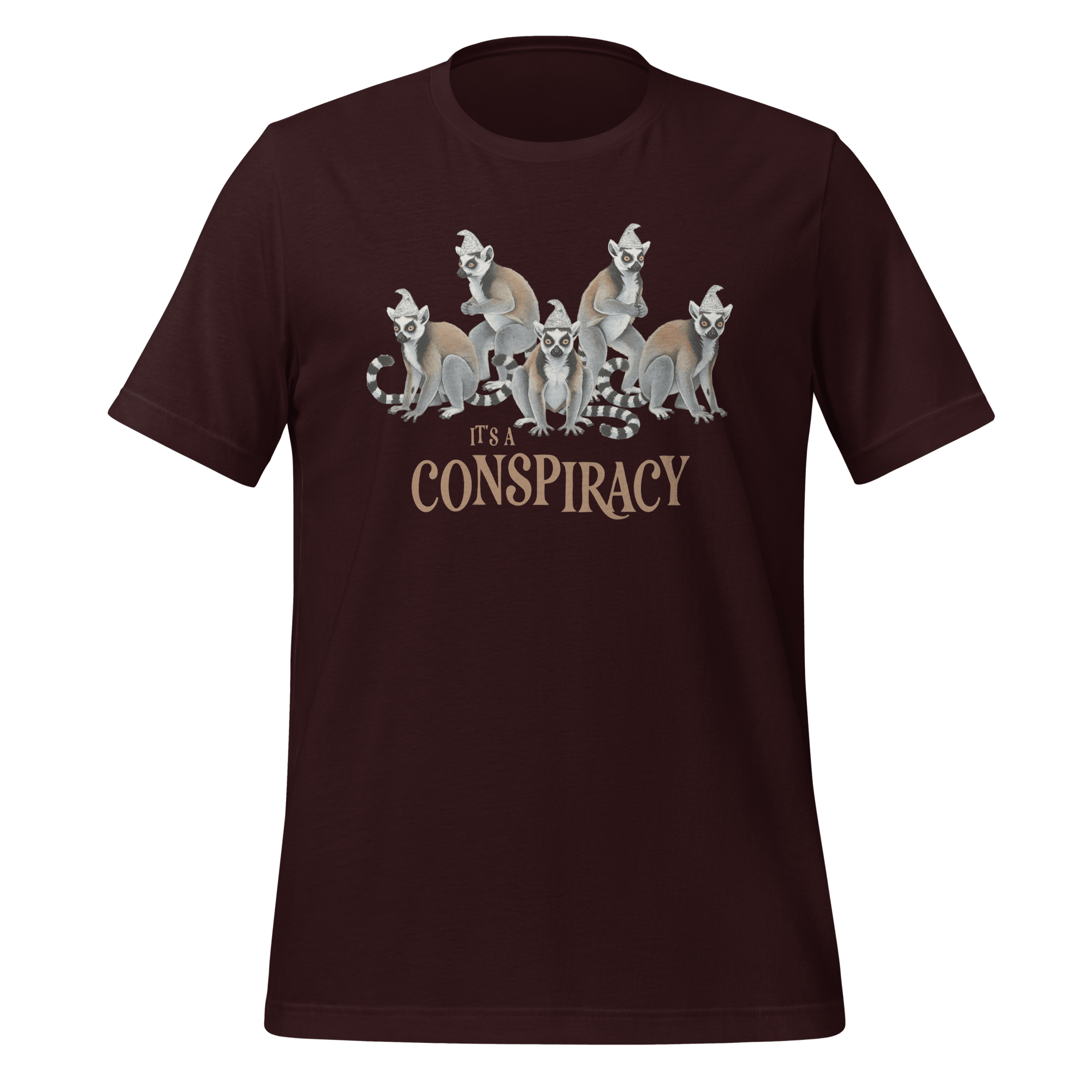It's a Conspiracy Lemurs T-Shirt