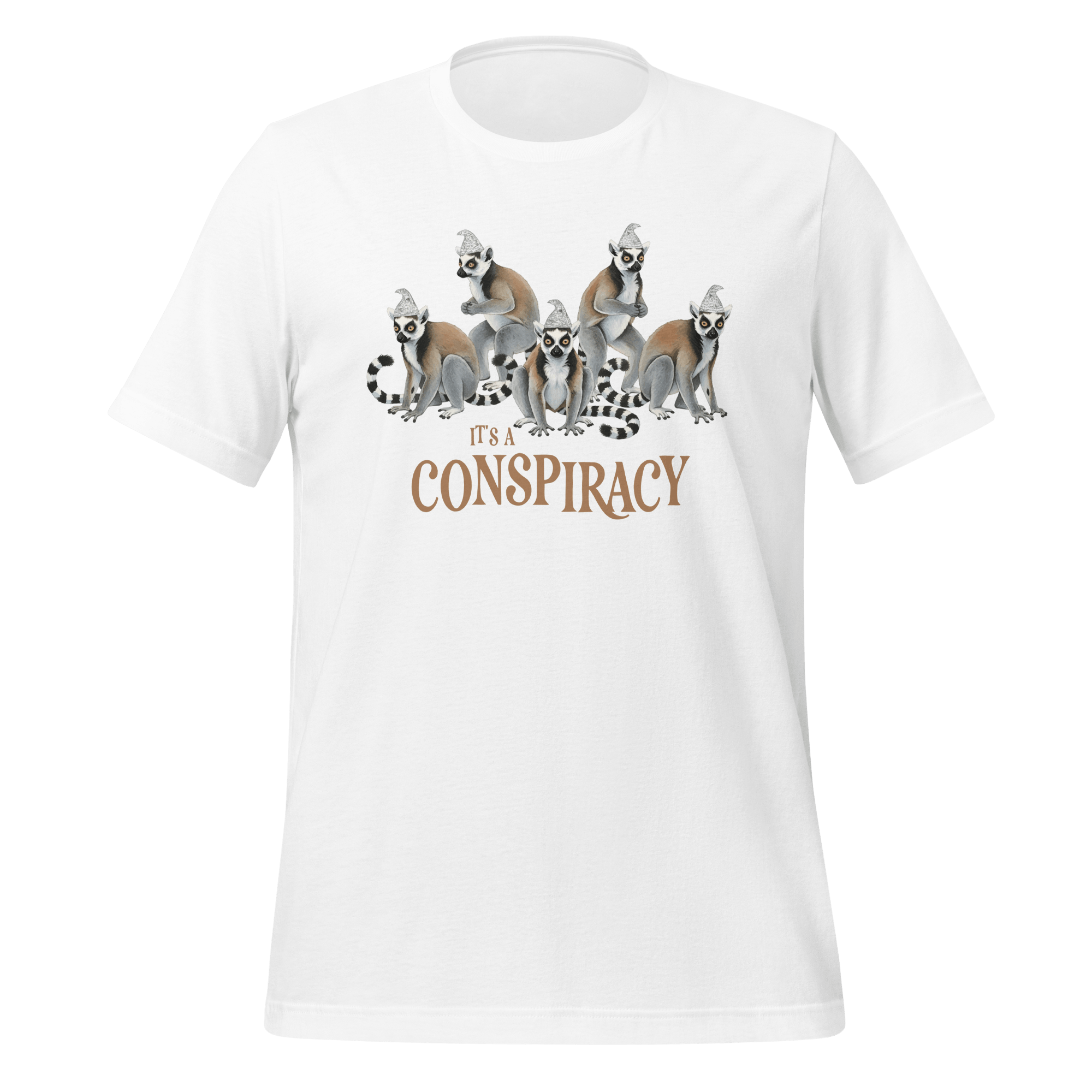 It's a Conspiracy Lemurs T-Shirt