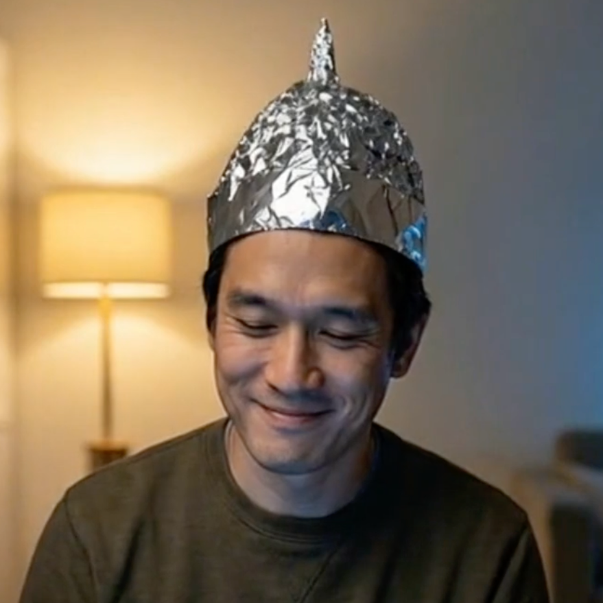 Tin Foil Hat Starter Kit, Funny Conspiracy Novelty Hat Set - TinFoiledHat
