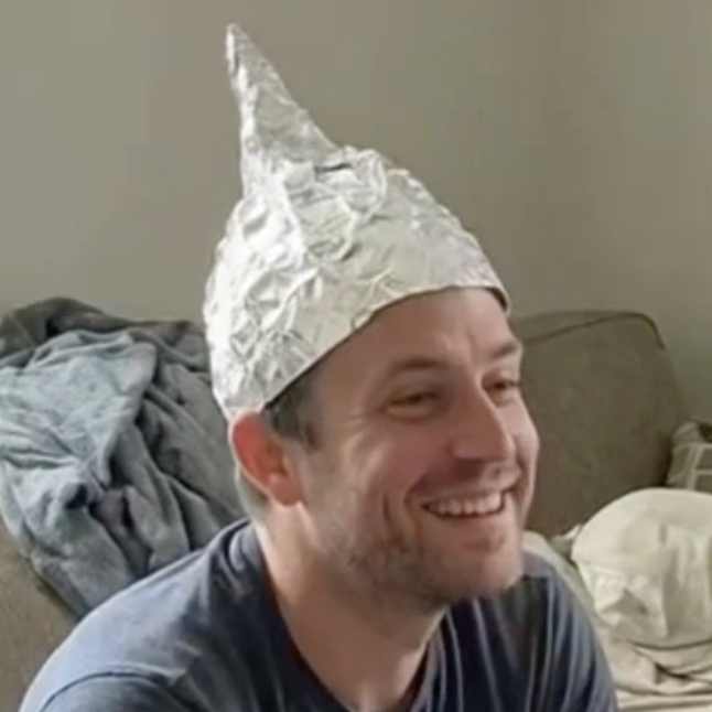 Tin Foil Hat Starter Kit, Funny Conspiracy Novelty Hat Set - TinFoiledHat