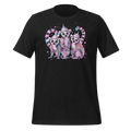 Three Tin Foil Hat Lemurs Watercolor Shirt Graphic T-Shirt