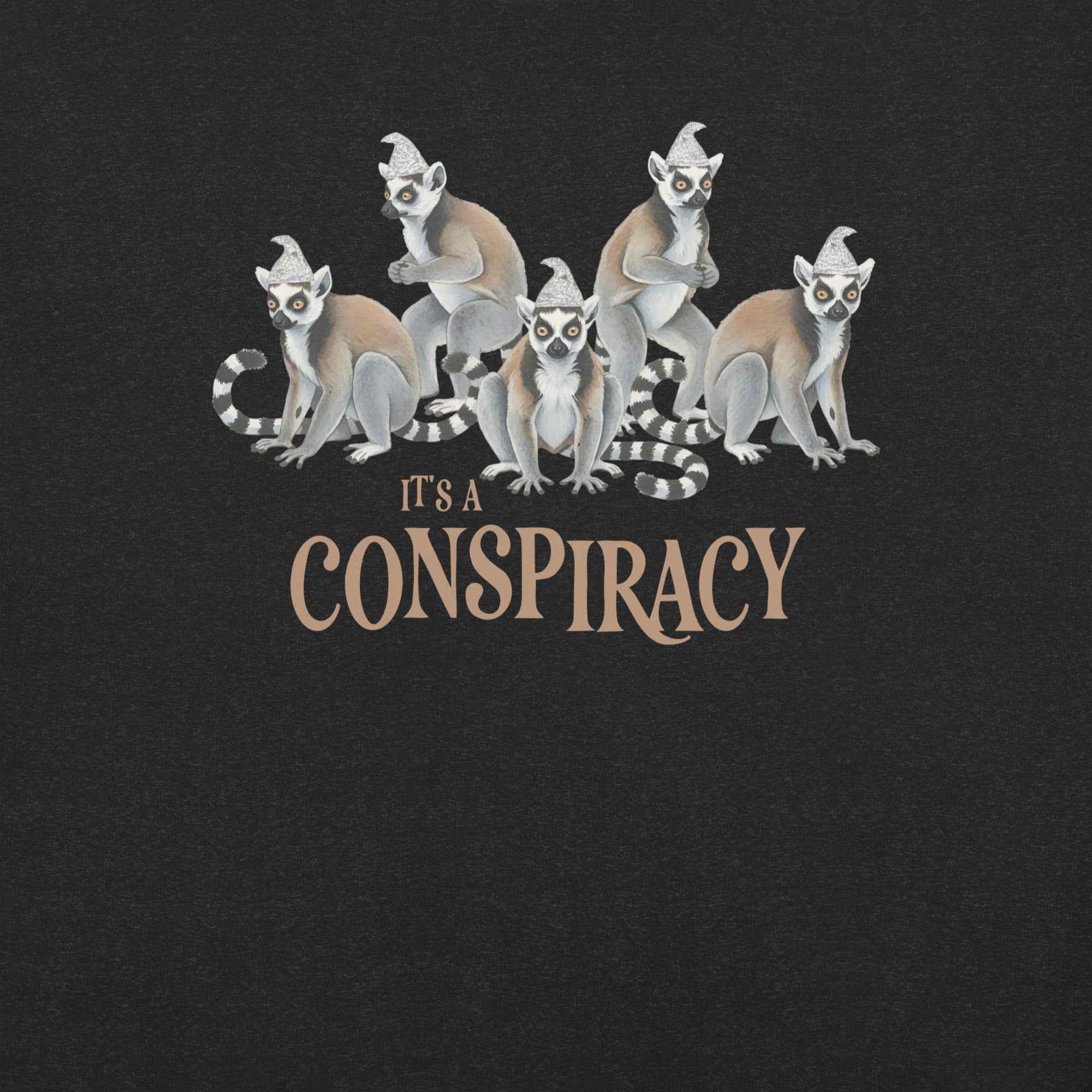It's a Conspiracy Lemurs T-Shirt